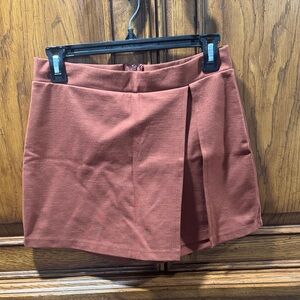 Altar'd State Terracotta Skirt/short in back